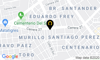 Mapa de Artes Yiret en Bogotá D.C