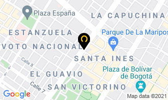 Mapa de Artesanal en Bogotá D.C