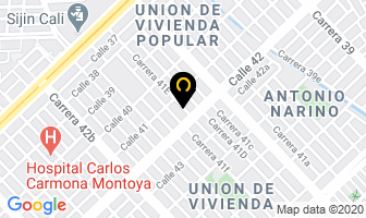 Mapa de Artesanías Aladino en Cali