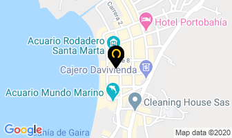 Mapa de Artesanias Anfel en Santa Marta
