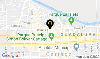 Mapa de Artesanías Barroco en Cartago