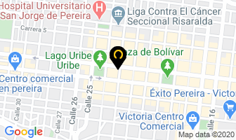 Mapa de Artesanías el Turista en Pereira