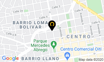 Mapa de Artesanías Franco en Cúcuta