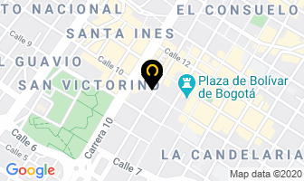 Mapa de Artesanías Huherfun en Bogotá D.C