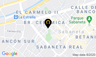 Mapa de Artesanías Jericó en Medellín