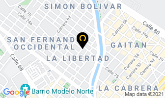 Mapa de Artesanías Morroco en Bogotá D.C