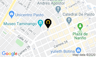 Mapa de Artesanías San Sebastián en Pasto