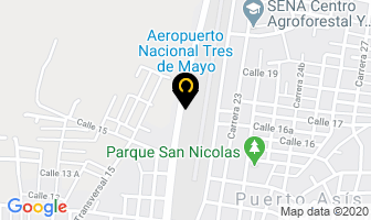 Mapa de Artesanias Yija-Oco en Puerto Asís