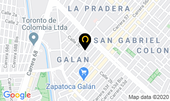 Mapa de Artesonyjans en Bogotá D.C