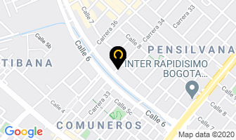 Mapa de Arti Cauchos Ltda. en Bogotá D.C