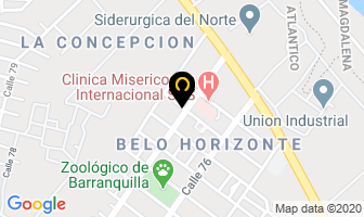 Mapa de Arti Mármol en Barranquilla