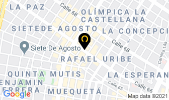 Mapa de Articulos Desechables La 66 en Bogotá D.C