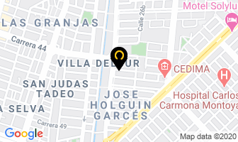 Mapa de Artículos Ortopédicos Physical en Cali