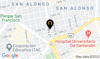 Mapa de Artilab en Bucaramanga