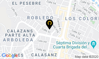 Mapa de Artilux en Medellín