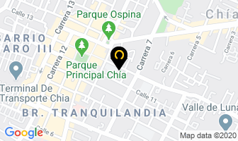 Mapa de Artistas En Obra en Chía