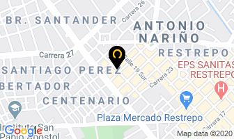 Mapa de Artpiel en Bogotá D.C
