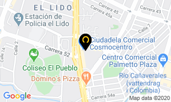 Mapa de Arturo Calle en Cali