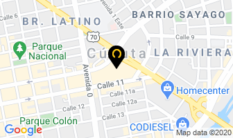Mapa de Arturo Calle en Cúcuta