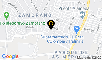 Mapa de Artycrea en Palmira