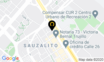 Mapa de Aruna Asesores Ltda. en Bogotá D.C