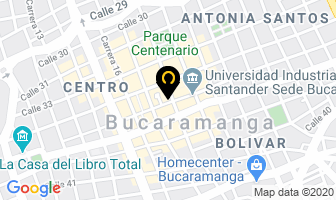 Mapa de Arv Ltda. en Bucaramanga