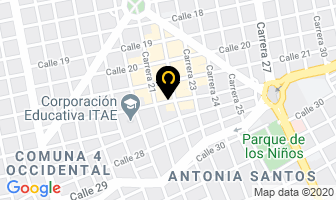 Mapa de Arvet Ltda. en Bucaramanga