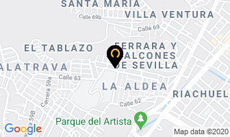 Mapa de Aryan Papa Casera en Medellín