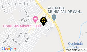 Mapa de Asadero Avipal en San Alberto