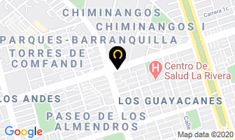 Mapa de Asadero Brosty La Rivera en Cali