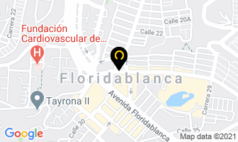 Mapa de Asadero Cali Ney en Floridablanca
