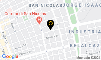 Mapa de Asadero Cenadero Los Tocayos en Cali
