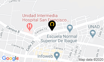 Mapa de Asadero coma carne no coma cuento en Ibagué