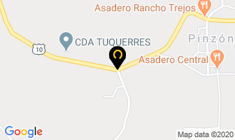 Mapa de Asadero De Cuyes Central Pinzon en Túquerres