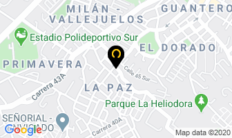 Mapa de Asadero De Pollos El Antojo en Envigado