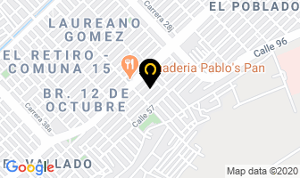 Mapa de Asadero De Pollos Rikopollo en Cali