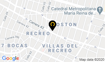 Mapa de Asadero Don Chicken en Barranquilla
