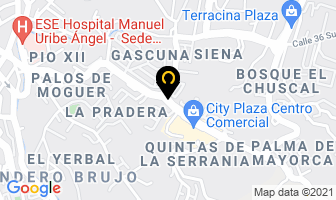 Mapa de Asadero El Escobero en Medellín
