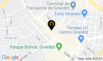 Mapa de Asadero La 19 en Girardot