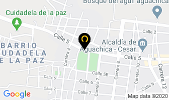 Mapa de Asadero Las Pampas en Aguachica
