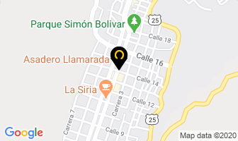 Mapa de Asadero Llamarada en Anserma