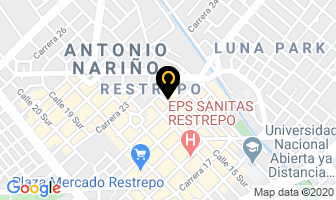 Mapa de Asadero Los Leñitos Express en Bogotá D.C