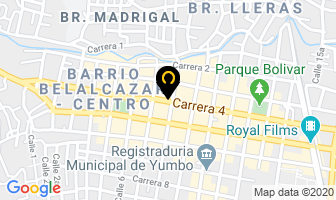 Mapa de Asadero Oh Que Rico en Yumbo