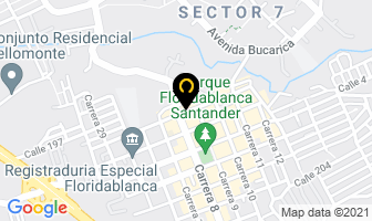 Mapa de Asadero Pacho Pacho en Floridablanca