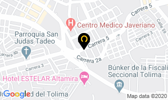 Mapa de Asadero rocky pollo en Ibagué