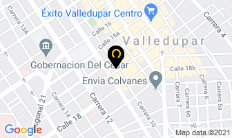 Mapa de Asaderos De Pollos Tropical en Valledupar