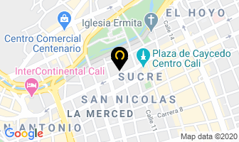 Mapa de Asados Al Carbón La Rueda en Cali
