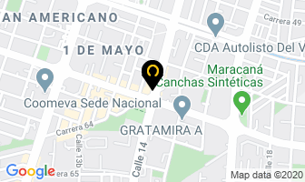Mapa de Asados Doña Bertha en Cali
