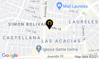 Mapa de Asados La Cascada en Medellín