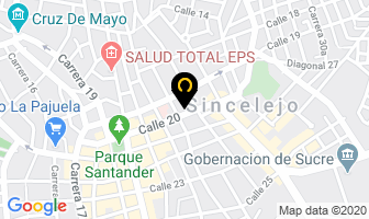 Mapa de Asados La Gloria en Sincelejo